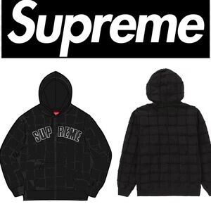 Supreme Reverse Patchwork sweatshirt Hoodie 💕